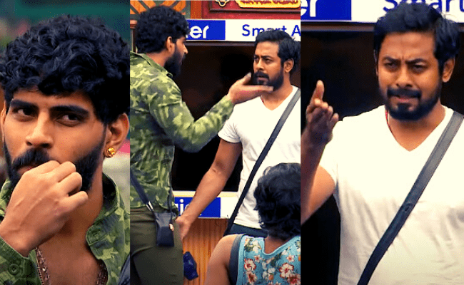 Aari and Bala exchange heated war of words in the new Bigg Boss Tamil 4 promo