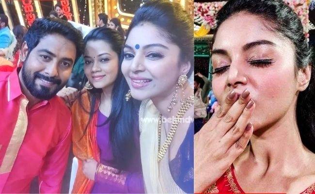 Aari, Anitha, Sanam meet up special pic for this - find out