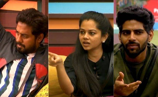 Aari faces back to back questions from Bala and Anitha - video