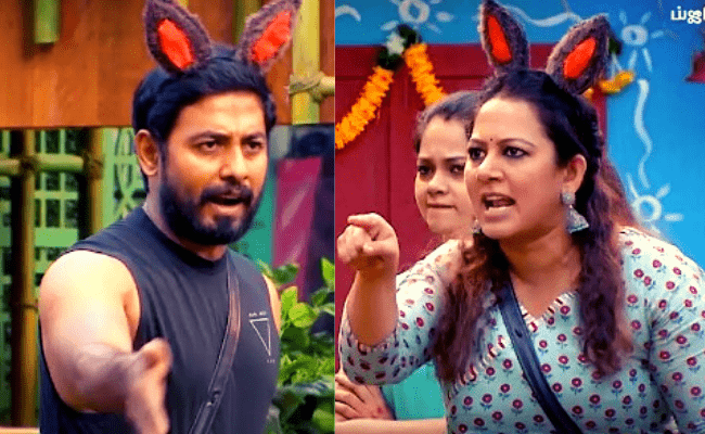 Aari shouts at Archana in the new chicken and fox task in Bigg Boss Tamil 4; viral video