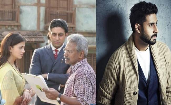 Abhishek Bachchan posted a BTS picture in Instagram.