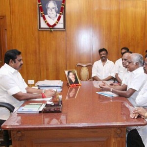 Why did Abirami Ramanathan meet the TN CM?