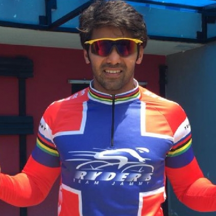 Actor Arya encourages fitness activities on Twitter