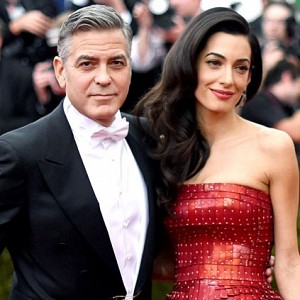 George Clooney is blessed with twins