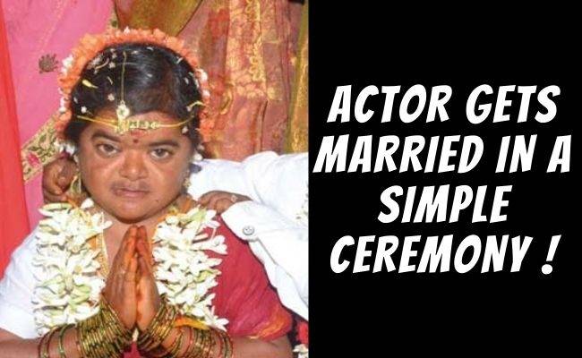 Actor gets married at his residence in a simple manner