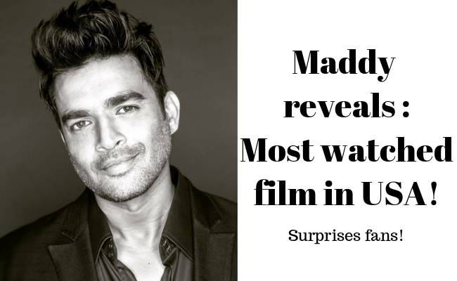 Actor Madhavan reveals on Twitter – ‘3 Idiots’ is the most watched film in USA amid lockdown