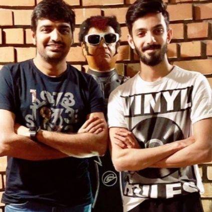 Actor Sathish latest tweet about picture with Anirudh and Thalaivar is hilarious