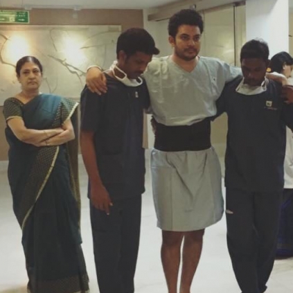 Actor Sethu undergoes a spine surgery following an injury