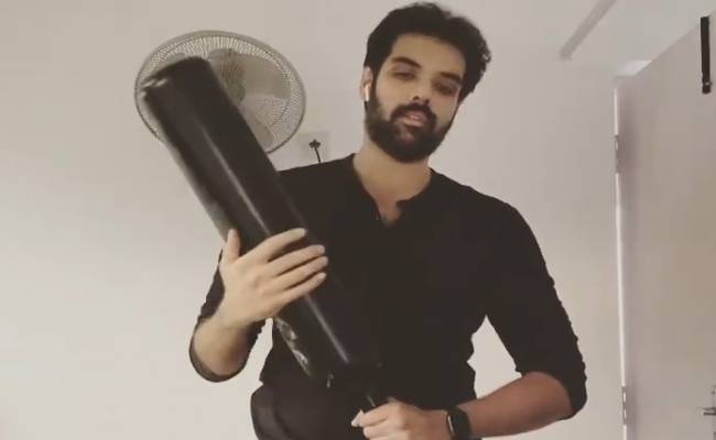 Actor Sibiraj posts a video in Instagram.