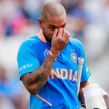 Actor Siddharth tweets about Dhawan's thumb injury