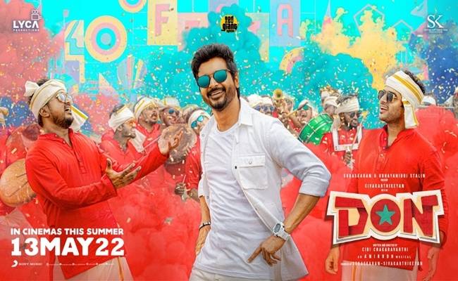 ACTOR SIVAKARTHIKEYAN STARRER “DON” STRIKES GOLD AS CHARTBUSTER ALBUM