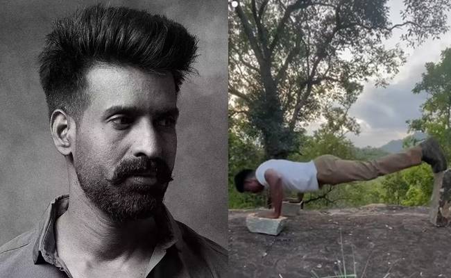 Actor Soori's workout video in Vetri Maaran's Viduthalai shooting spot is going viral