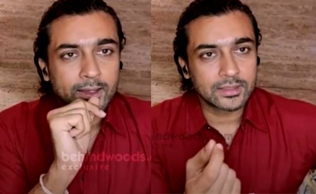 Actor Suriya opens up about his political entry; exclusive interview video ft Jyothika