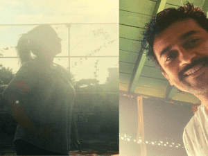 "Morning coffee & chat with the handsome..." - Popular actress' latest pics with Suriya go viral!