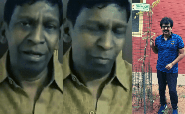 Actor Vadivelu break down in tears in an emotional video talking about Vivekh