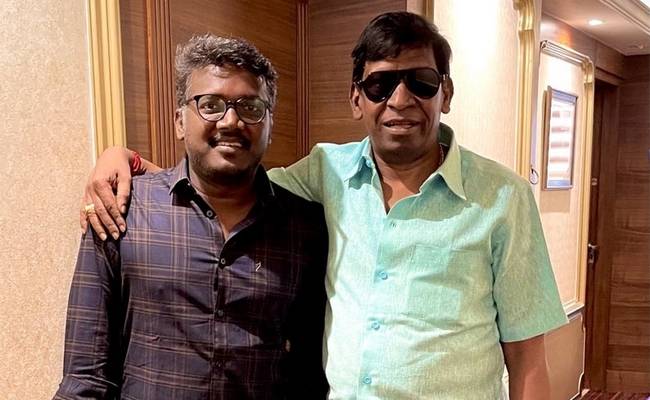 Actor vadivelu joined the sets of Mamannan movie