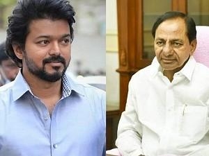 Actor Vijay meets Telangana CM Chandrashekar Rao - viral pics!