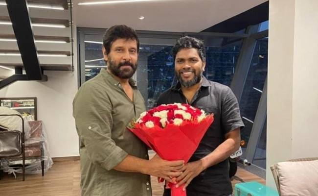 Actor Vikram and Pa Ranjith's Chiyaan 61 titled as MAIDAANAM