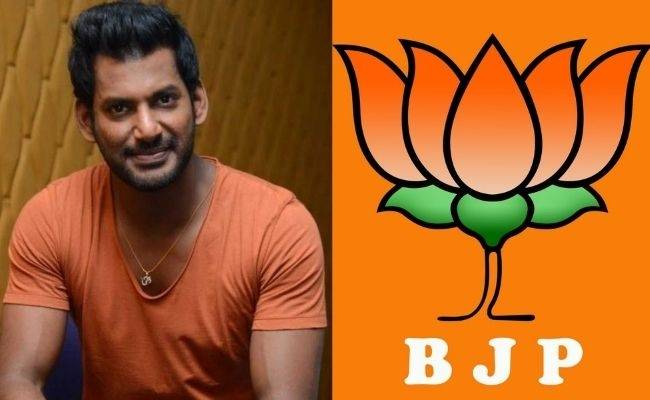 Actor Vishal denies joining the political party BJP