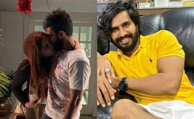 Actor Vishnu Vishal gets engaged to his girlfriend Jwala Gutta