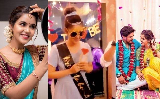 Actress Chaitra Reddy viral bridal shower video is trending