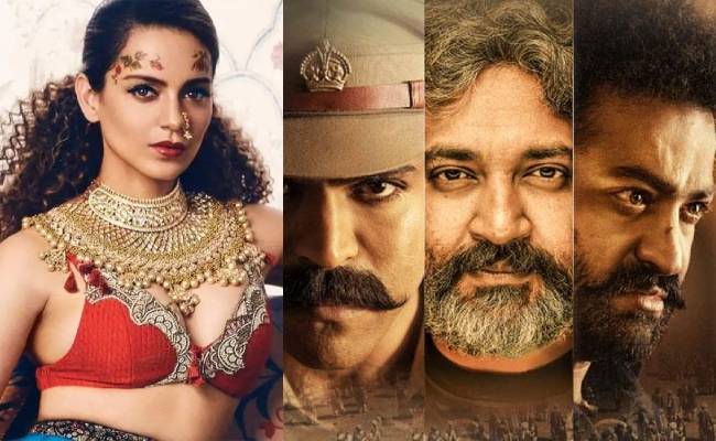 Actress Kangana Ranaut about RRR Movie and Rajamouli