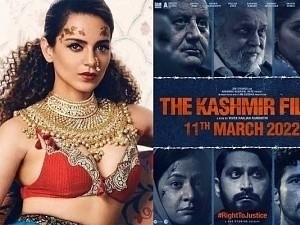"Bullydawood is in shock" - Kangana Ranaut slams Bollywood's silence on The Kashmir Files!