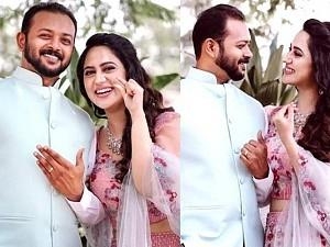 Actress Miya George's viral engagement pics and video scream LOVE and LOVE only - Unmissable!