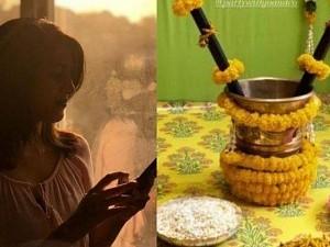 Young heroine who got engaged recently, kickstarts pre-wedding festivities! Check it out