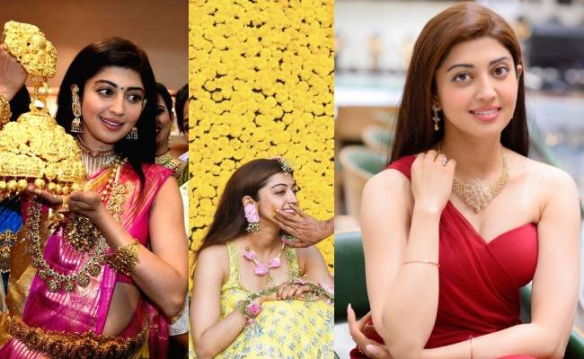 Actress Pranitha Subhash's baby shower function photos