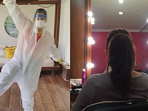 Ticket, suitcase and safety gear! This actress shows fans the new airport look trend – Virus edition