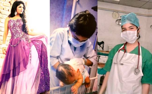 Actress Shikha Malhotra turns nurse to fight Coronavirus, urges a special request