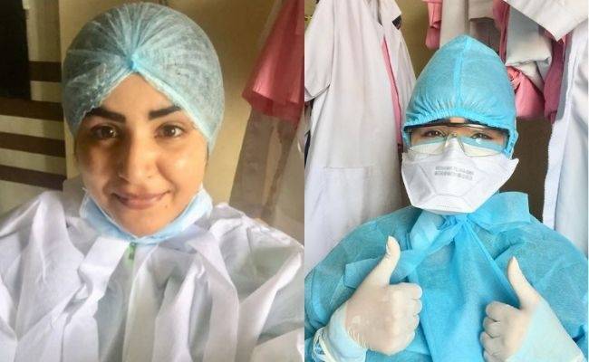 Actress Shikha works as nurse, turns COVID warrior, works without salary