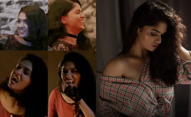 Actress Sunaina shared bloopers from her web series.