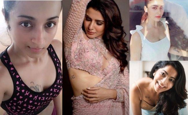 Actress tattoo secrets revealed -Nayanthara,Shruti Haasan, Amala