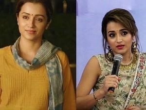 "On a happy note, but" - sudden decision from Trisha saddens fans!