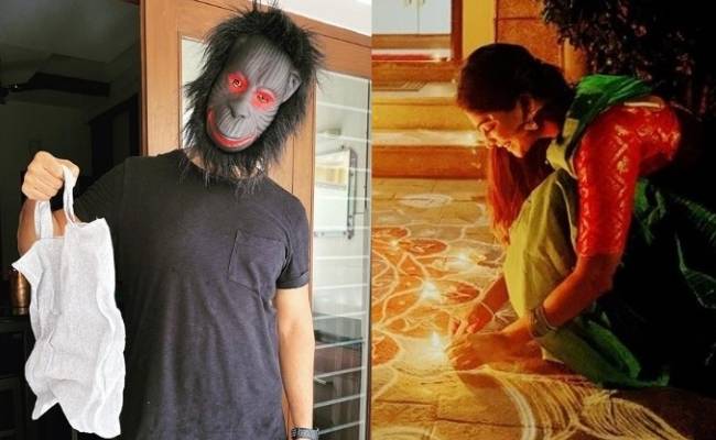 Actress Vijayalakshmi shares funny picture of Husband Feroz