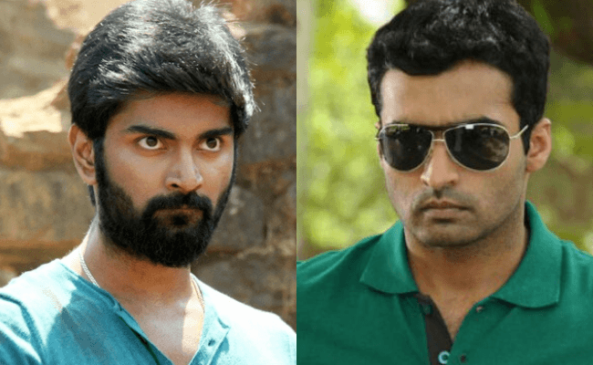 After Mani Ratnam's Vaanam Kottatum, it's Atharvaa's cop thriller for popular actor Nandha