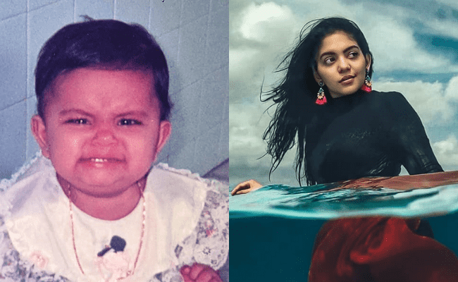 Ahaana Krishna recreates her childhood pictures on Instagram