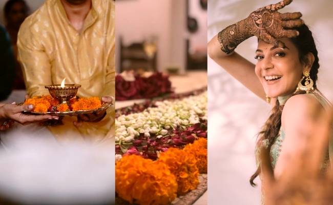 Ahead of the grand wedding, Kajal Aggarwal shares stunning pre-wedding viral pics