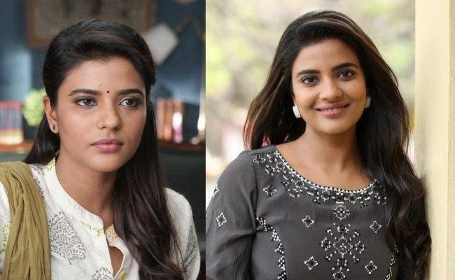 Aishwarya Rajesh shocked at fan comment gives reply goes viral