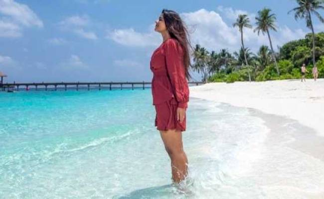 Aishwarya Rajessh holidays in the Maldives Check pics here