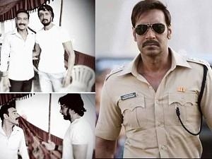 "If Hindi is not our national language then why do you release your films in Hindi?" - Ajay Devgn at Kiccha Sudeep!