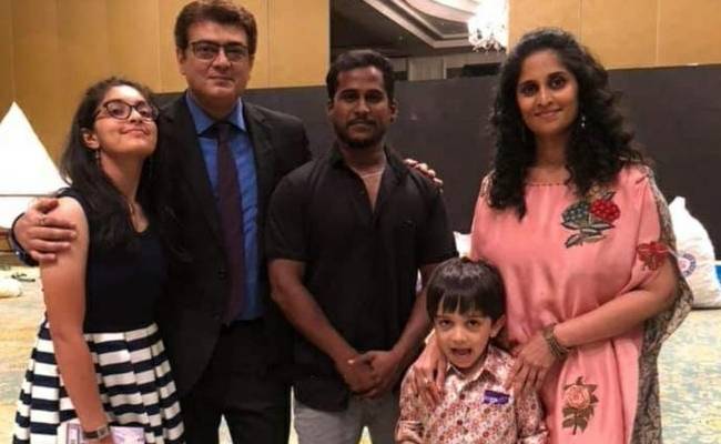 Ajith and Shalini’s latest family pic with Kutty Thala and Anoushka is going viral