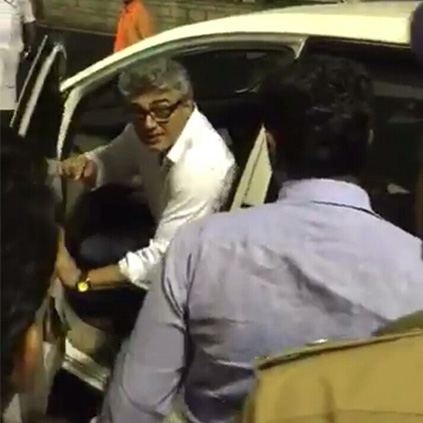 Ajith pays final respect to CM Jayalalithaa and Cho Ramaswamy