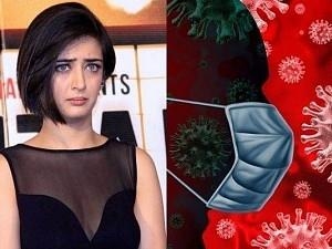 Akshara Haasan shares emotional note as close teammate passes away due to Coronavirus!