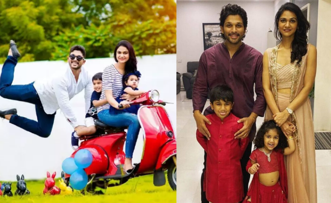 Allu Arjun has finally found what is love with his son Allu Ayaan