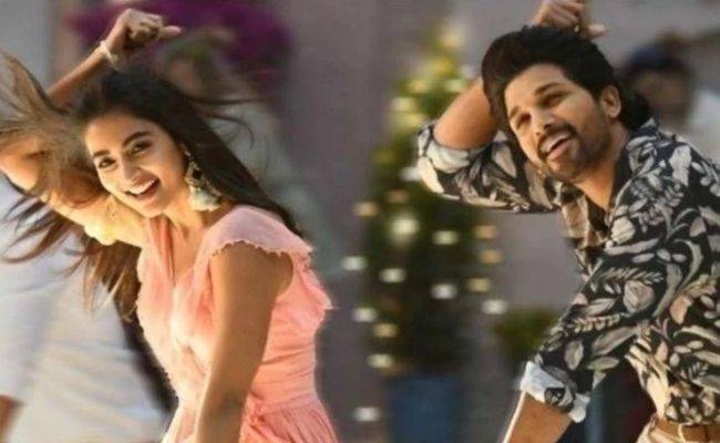 Allu Arjun's Butta Bomma making video ft Pooja Hegde Jani Master