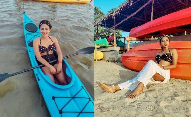 Amala Paul's bikini images at backwaters go viral