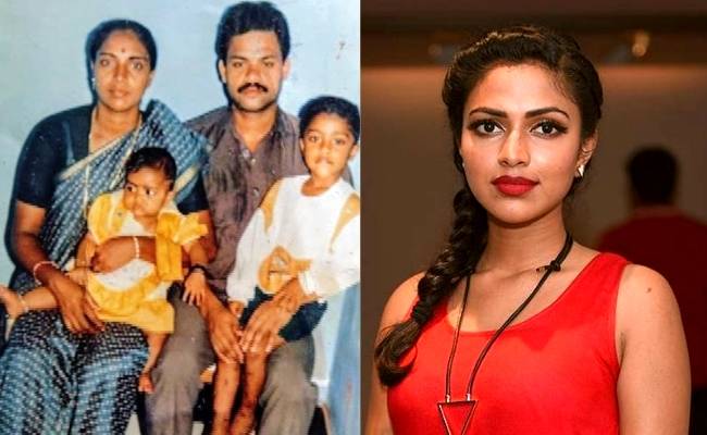 Amala Paul emotional about father pens Instagram post